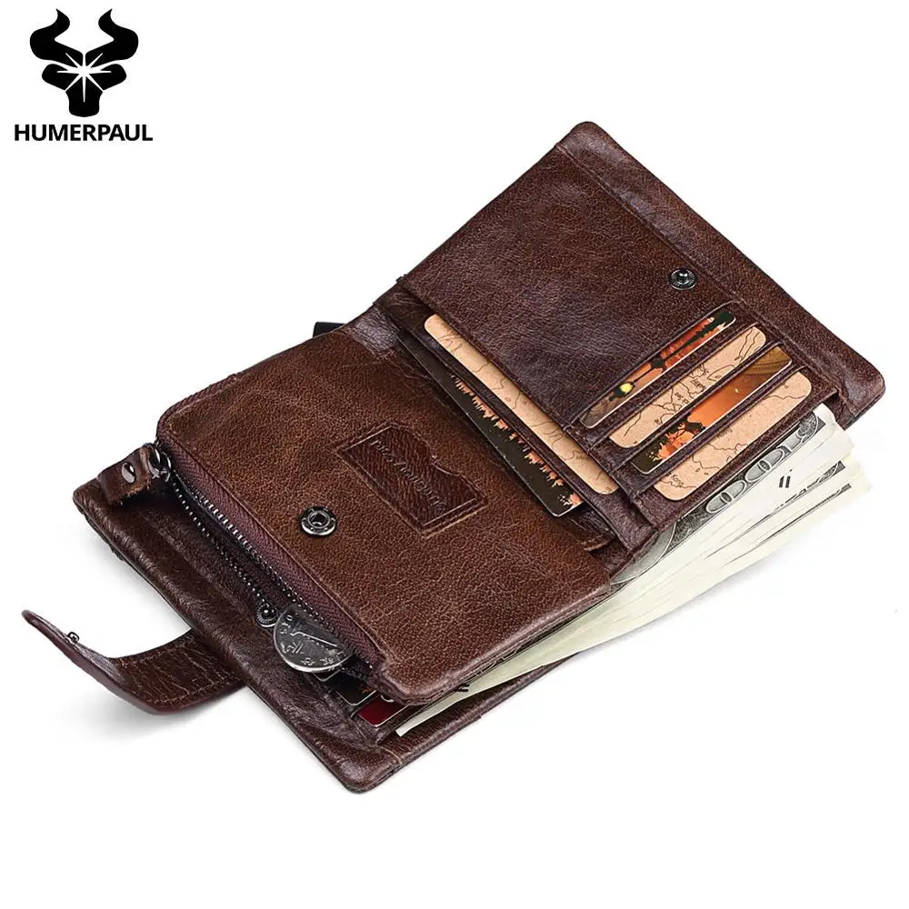 HUMERPAUL Top Quality Men Leather Brand Luxury Wallet Short Slim Male Purses Money Clip Credit Card Dollar Price Portomonee 2019
HUMERPAUL Top Quality Men Leather Brand Luxury Wallet Short Slim Male Purses Money Clip Credit Card Dollar Price Portomonee 2019
