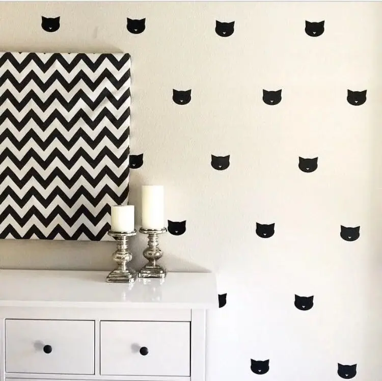 60pcs 5cm cute cat face PVC wall sticker removable decal sticker for baby room bed back ground wall decoration
60pcs 5cm cute cat face PVC wall sticker removable decal sticker for baby room bed back ground wall decoration