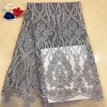 Nigerian Latest High Quality African Tulle Lace Fabric 2019 Aso Ebi Embroidery French Lace Fabric 5yard Tailor Sewing Material
Nigerian Latest High Quality African Tulle Lace Fabric 2019 Aso Ebi Embroidery French Lace Fabric 5yard Tailor Sewing Material