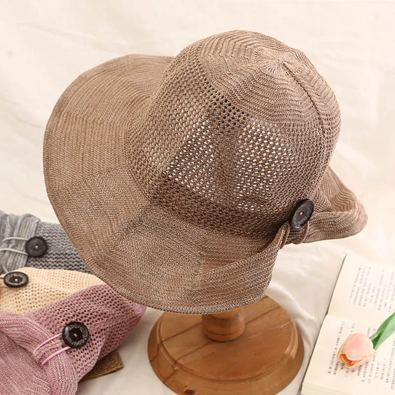 MAXSITI U New Style Hat Female Elegant Temperament Travel Resort Visor Button Brim Roll up Beach Foldable Bucket Hat
MAXSITI U New Style Hat Female Elegant Temperament Travel Resort Visor Button Brim Roll up Beach Foldable Bucket Hat