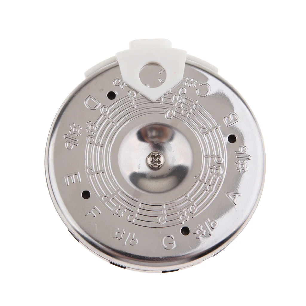 Tooyful Durable Metal 13 Holes Tuner Pitch Pipe Note Selector C Key for Guitars Part