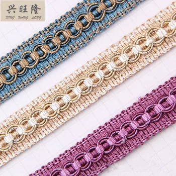 XWL 12Yards/Lot 2cm Wide Curtain Lace Trim Lamp Sofa Edge Decor Tapestry Braid Curtain Accessories Tassel Fringe Ribbon DIY
XWL 12Yards/Lot 2cm Wide Curtain Lace Trim Lamp Sofa Edge Decor Tapestry Braid Curtain Accessories Tassel Fringe Ribbon DIY