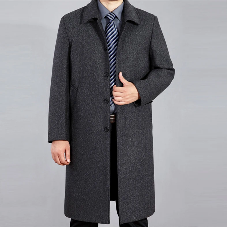 2017new arrival Winter men ultra long casual loose turn-down collar woolen outerwear trench hihg qualtiy plus size MLXL2XL3XL4XL
2017new arrival Winter men ultra long casual loose turn-down collar woolen outerwear trench hihg qualtiy plus size MLXL2XL3XL4XL