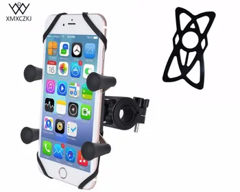 Bike Handlebar Rail Mount with U-Bolt Base and Universal X-Grip Cell Phone Bicycle motorcycle mount Holder With security Bands
Bike Handlebar Rail Mount with U-Bolt Base and Universal X-Grip Cell Phone Bicycle motorcycle mount Holder With security Bands