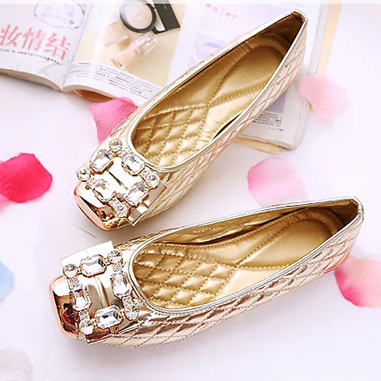 Crystal Design Woman Flat Shoes Rhinestone Pearl Woman Luxury Brand Shoes Espadrilles Metal Square Toe Loafers Velvet Shoes 3244
Crystal Design Woman Flat Shoes Rhinestone Pearl Woman Luxury Brand Shoes Espadrilles Metal Square Toe Loafers Velvet Shoes 3244
