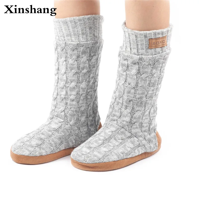 Xinshang Adult Button Warm Soft Knitting Wool Floor Slippers Non-Slip Plush Home Shoes Woman Slippers Household Indoor Shoes
Xinshang Adult Button Warm Soft Knitting Wool Floor Slippers Non-Slip Plush Home Shoes Woman Slippers Household Indoor Shoes