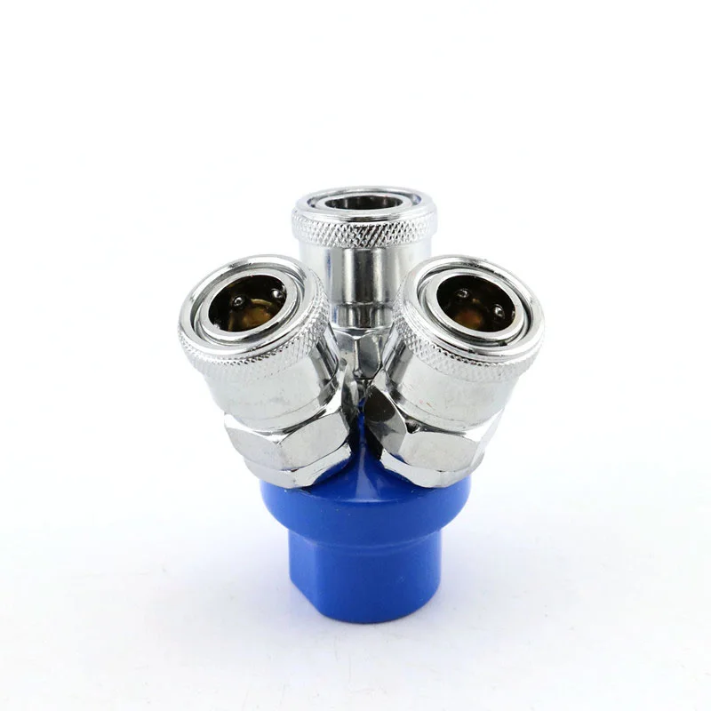 2/3 Way Pneumatic fitting 1/4" C Type Quick Connector Air Hose Splitter Coupler Manifold High Pressure Coupling SMV/SMY
2/3 Way Pneumatic fitting 1/4" C Type Quick Connector Air Hose Splitter Coupler Manifold High Pressure Coupling SMV/SMY