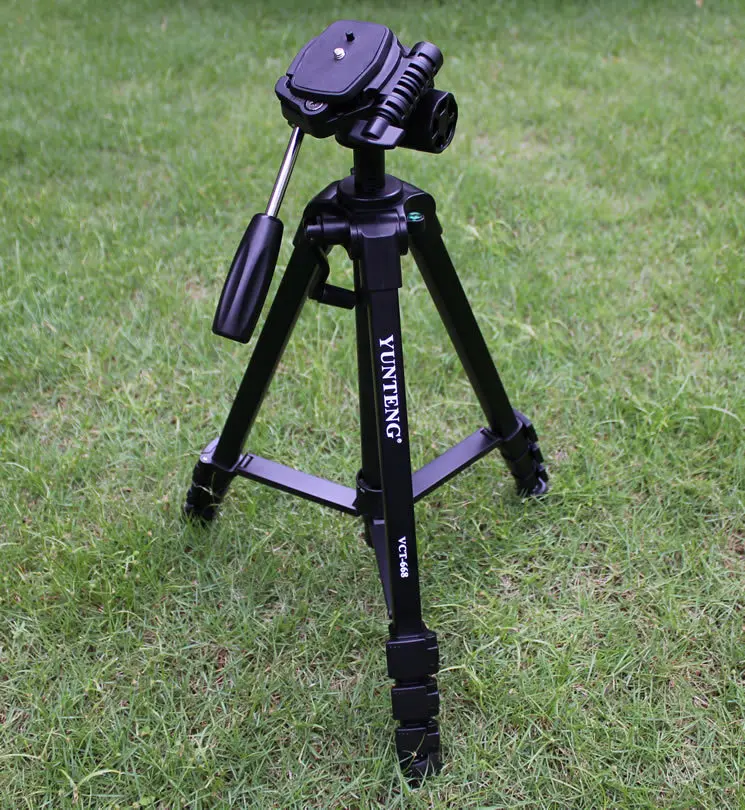 

NEW YUNTENG VCT-668 Pro Tripod with Damping Head Fluid Pan for SLR/DSLR Canon Nikon +Carrying Bag, Free Shipping