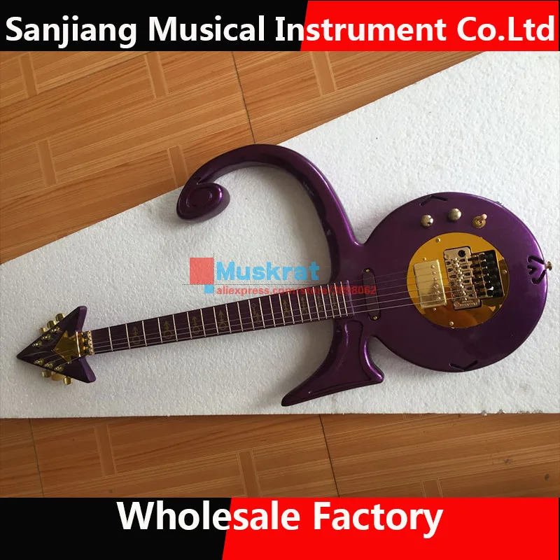 Prince Electric Guitar Love Symbol model All colors available Free shipping Maple neck Maple fretboard Mahogany body
Prince Electric Guitar Love Symbol model All colors available Free shipping Maple neck Maple fretboard Mahogany body