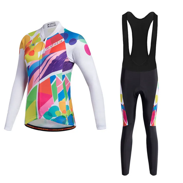 5 2017 New Style bicycle Jersey Quick-Dry Sports Jersey Hot Sales Cycling long Clothes  Women\'s Wearing
