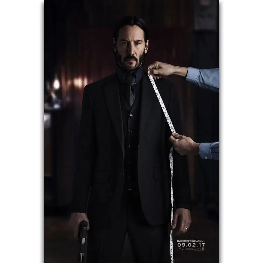 S1621 John Wick 2 Keanu Reeves 2017 Movie Killer Wall Art Painting Print On Silk Canvas Poster Home Decoration
S1621 John Wick 2 Keanu Reeves 2017 Movie Killer Wall Art Painting Print On Silk Canvas Poster Home Decoration