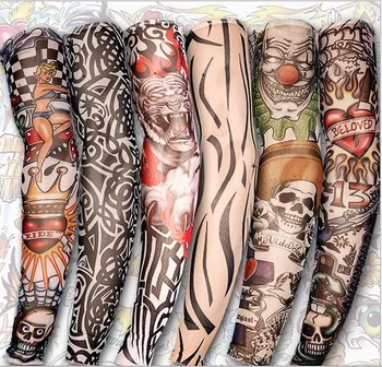 100pcs New fashion driving sunscreen arm tatoo sleeve cool cycling temporary flash tattoo Stretchy scorpion fake tattoo sleeves
100pcs New fashion driving sunscreen arm tatoo sleeve cool cycling temporary flash tattoo Stretchy scorpion fake tattoo sleeves