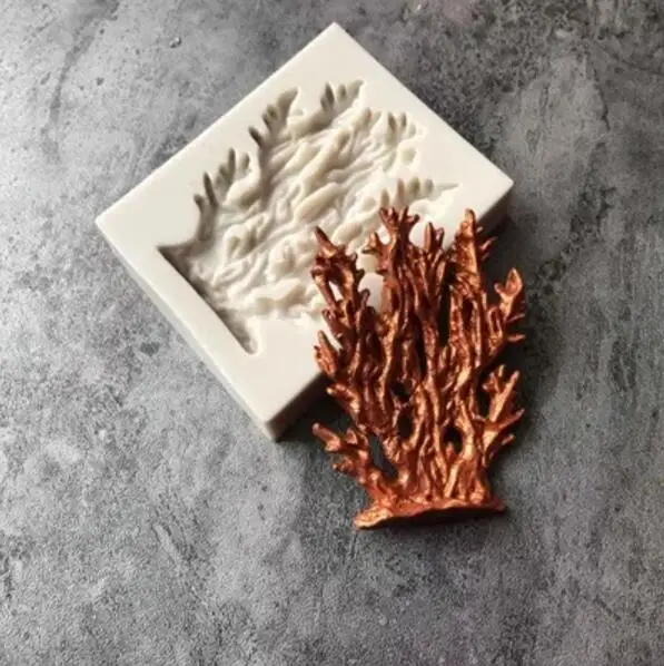 Seaweed Silicone mold fondant mould Tree Branch Sea coral for cake decorating tools chocolate molds
Seaweed Silicone mold fondant mould Tree Branch Sea coral for cake decorating tools chocolate molds