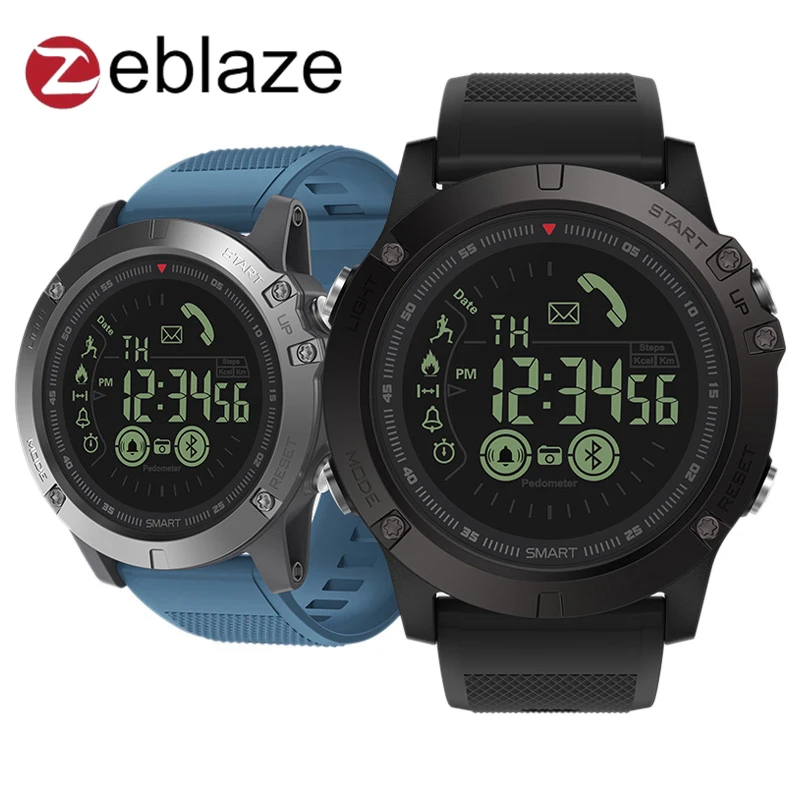 

Zeblaze VIBE 3 Smart Sport Watch All-day Activity Record Sport 33 Month Long Standby Calorie Burn Tracking for iOS Android