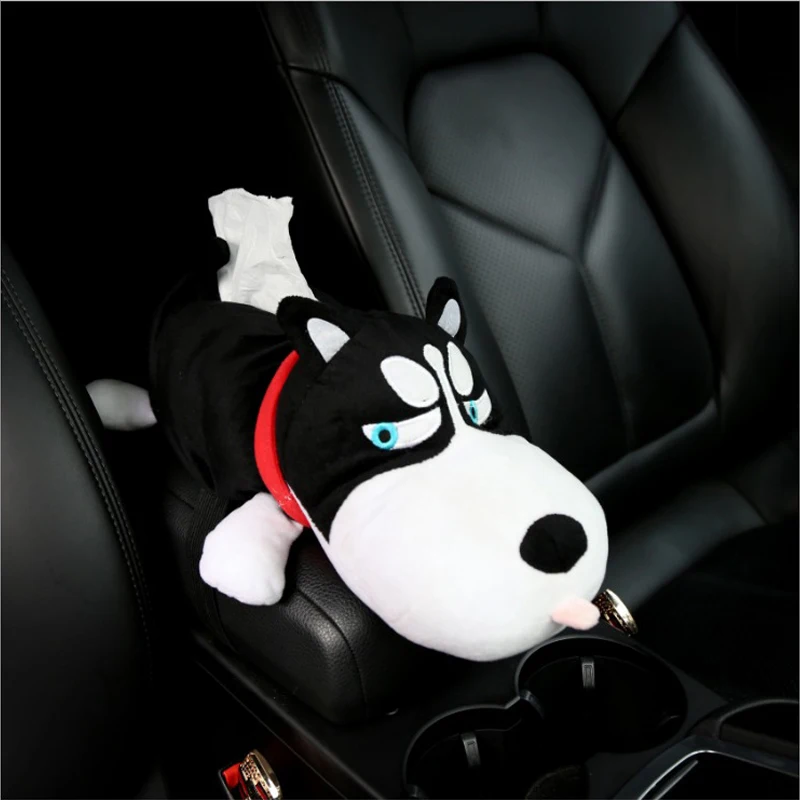 Cute Husky Car Tissue Box Holder Puppy Paper Pumping Case Organizer Stowing Tidying Car Accessories Funny Dog Tissue Box
Cute Husky Car Tissue Box Holder Puppy Paper Pumping Case Organizer Stowing Tidying Car Accessories Funny Dog Tissue Box