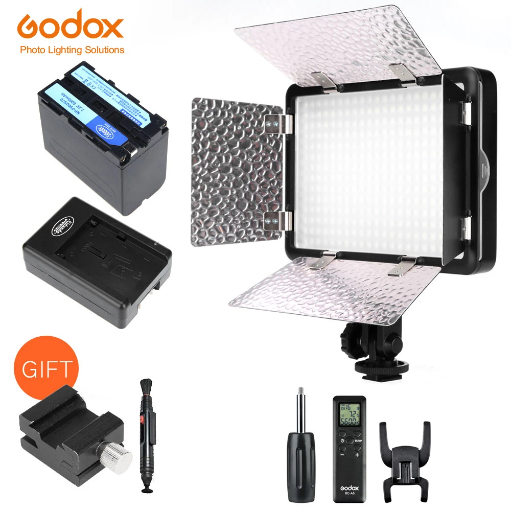 Godox LED308C II 3300K-5600K LED Video Light Lamp + Remote for DV Camcorder Camera+NP770 Battery + Charger Free Shipping
Godox LED308C II 3300K-5600K LED Video Light Lamp + Remote for DV Camcorder Camera+NP770 Battery + Charger Free Shipping