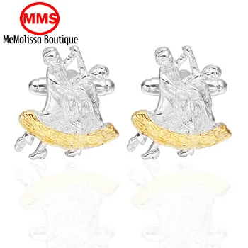 MeMolissa HOT Sale Factory Price Retail Men Cufflinks Fashion Brass Material White Colour Dance Design Cuff Links
MeMolissa HOT Sale Factory Price Retail Men Cufflinks Fashion Brass Material White Colour Dance Design Cuff Links