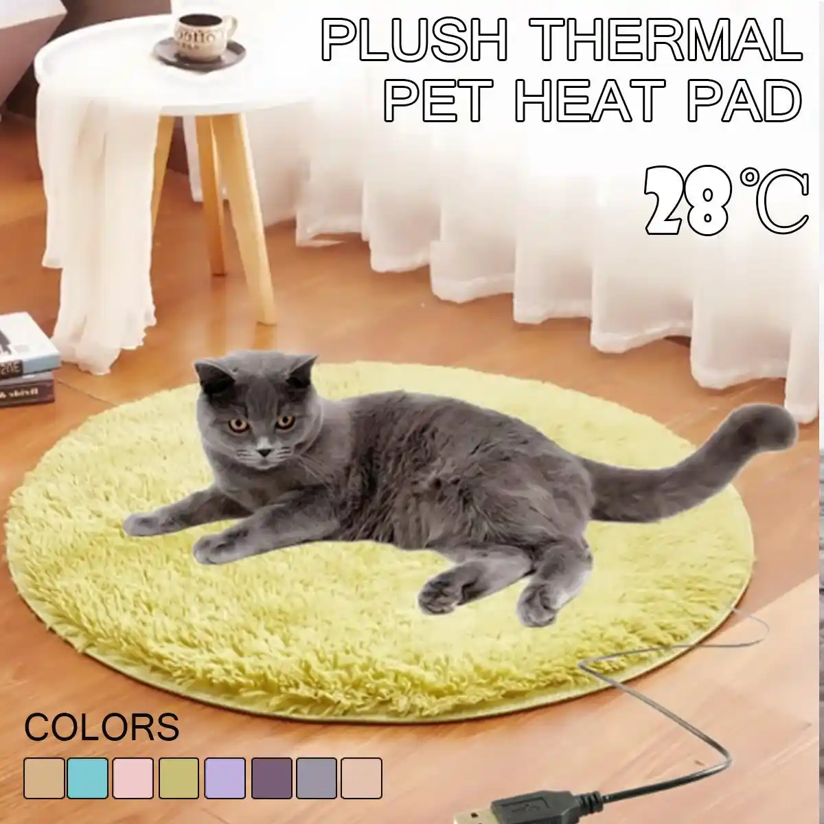 heating cat bed