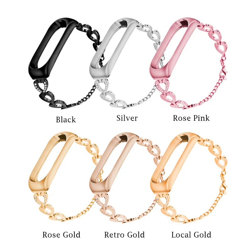 New Stainless Steel Wrist Strap For Xiaomi Band 3 Metal Watch Band Smart Bracelet Miband 3 Strap Replaceable Watch Belt Mi 3
New Stainless Steel Wrist Strap For Xiaomi Band 3 Metal Watch Band Smart Bracelet Miband 3 Strap Replaceable Watch Belt Mi 3