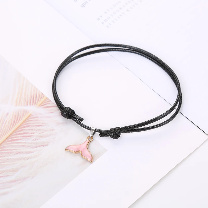 JIA&KOU Fish Tail Pendant Women Anklet Rope Chian Bracelet Leg Beach Accessories For Women Cute 2019 Summer Jewellery JKA008
JIA&KOU Fish Tail Pendant Women Anklet Rope Chian Bracelet Leg Beach Accessories For Women Cute 2019 Summer Jewellery JKA008