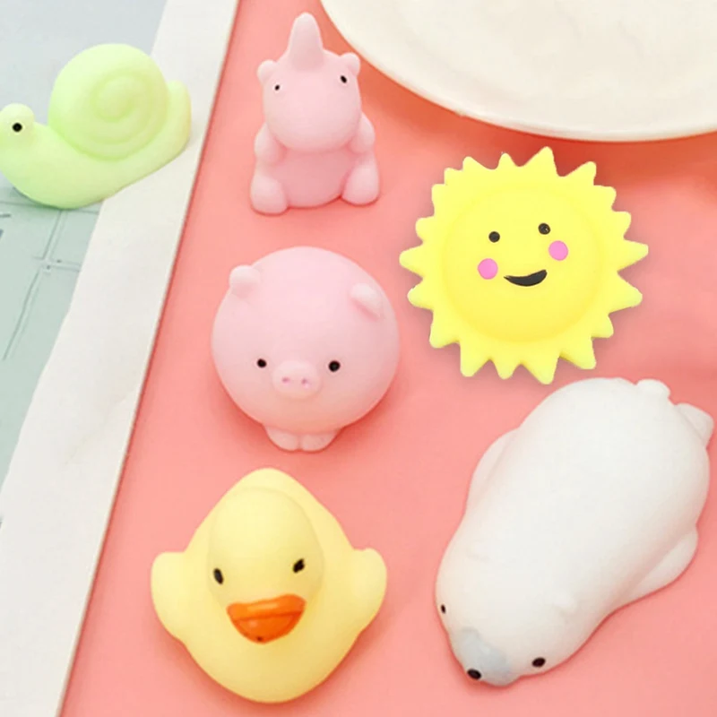 Funny Gift Cute Anti-stress Squishy Toys Lovely Soft Silicone Hand Squeeze Baby Toy Kawaii Squishes Animals Bear Rabbit
Funny Gift Cute Anti-stress Squishy Toys Lovely Soft Silicone Hand Squeeze Baby Toy Kawaii Squishes Animals Bear Rabbit