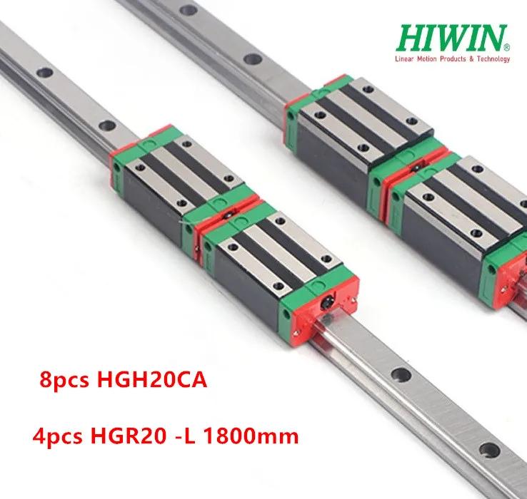 Линейная направляющая Hiwin HGR20-100% мм + 8 узких блочных подшипников HGH20CA для маршрутизатора с ЧПУ, 4 шт., 1800 оригинал
Линейная направляющая Hiwin HGR20-100% мм + 8 узких блочных подшипников HGH20CA для маршрутизатора с ЧПУ, 4 шт., 1800 оригинал