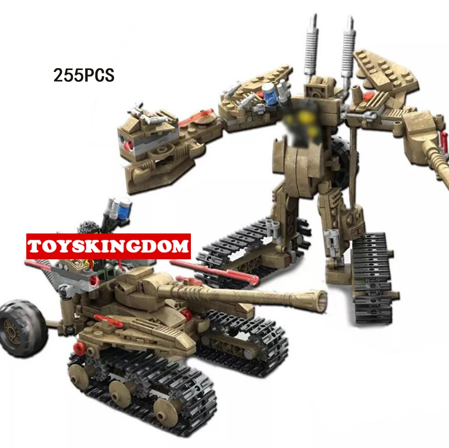 Hot modern military Night tank Transformation zeus mech robot 2in1 building block army figures assemble bricks toys for boys
Hot modern military Night tank Transformation zeus mech robot 2in1 building block army figures assemble bricks toys for boys