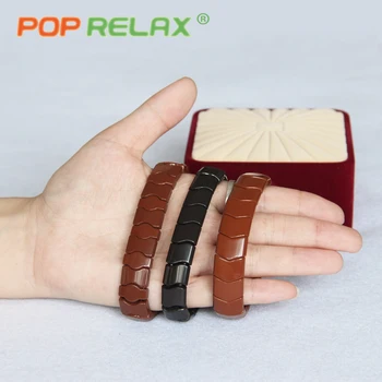 POP RELAX health care Korea tourmaline germanium bracelet physical therapy negative anion stone new fashion jewelry bracelet
POP RELAX health care Korea tourmaline germanium bracelet physical therapy negative anion stone new fashion jewelry bracelet
