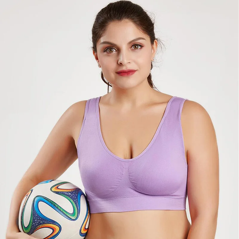 Fat MM increase fat and no trace sports bra full cup U-shaped no back solid color adjustment sleep underwear free shipping
Fat MM increase fat and no trace sports bra full cup U-shaped no back solid color adjustment sleep underwear free shipping