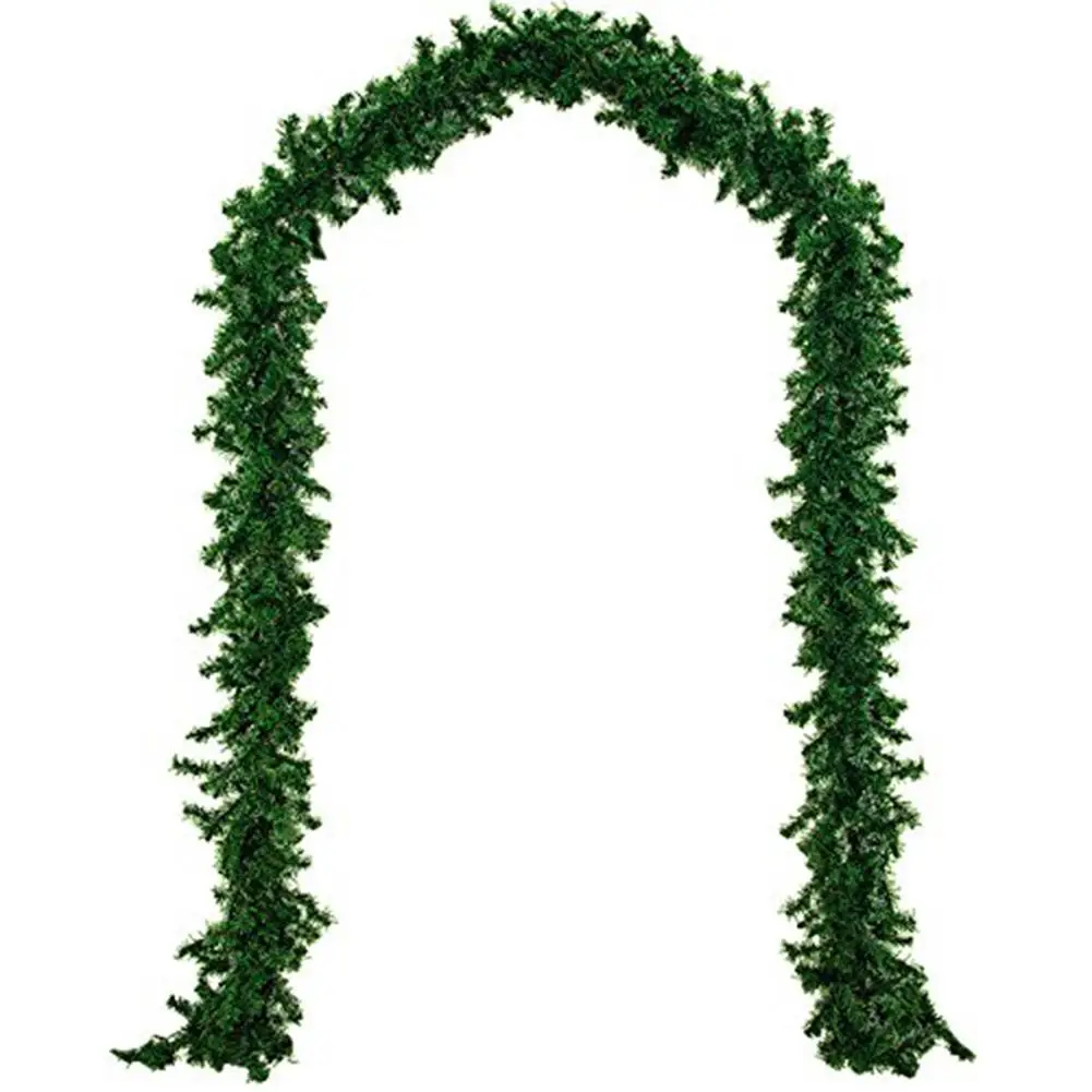 Hot 270cm Original Green Christmas Garland Party Decoration PVC Rattan Ornament Merry Xmas Rattan Cane Christmas Wreath
Hot 270cm Original Green Christmas Garland Party Decoration PVC Rattan Ornament Merry Xmas Rattan Cane Christmas Wreath