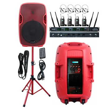 STARAUDIO 15" PA 3500W Powered Active DJ Stage Karaoke BT USB Speaker Party DJ Stand 4CH UHF Wireless Headset Microphone SSRM-15
STARAUDIO 15" PA 3500W Powered Active DJ Stage Karaoke BT USB Speaker Party DJ Stand 4CH UHF Wireless Headset Microphone SSRM-15