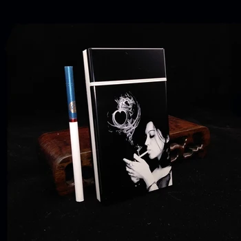 Laifu Aluminium Alloy&plastic Cigarette Case Ultra Thin 100's Slim Cigarette Box for Women Smoke Box Laser Engraved Lonely Girl
Laifu Aluminium Alloy&plastic Cigarette Case Ultra Thin 100's Slim Cigarette Box for Women Smoke Box Laser Engraved Lonely Girl