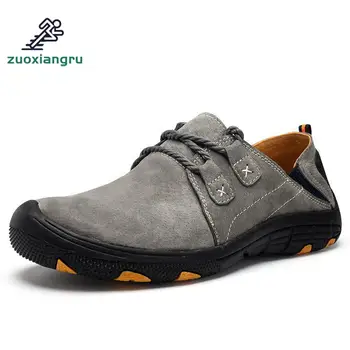 Zuoxiangru New Genuine Leather Lace-up Shoes Men Professional Shoes Outdoor Sports Comfortable Breathable Walking Shoes
Zuoxiangru New Genuine Leather Lace-up Shoes Men Professional Shoes Outdoor Sports Comfortable Breathable Walking Shoes