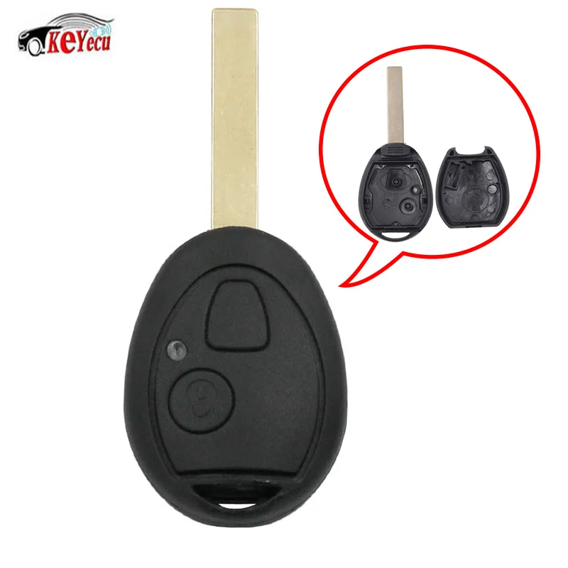 KEYECU Replacement 2 Button Remote Car Key Case Shell Fob for BMW Mini Cooper R50 ZT ZR 75 S 2003 2004 2005 2006 2007
KEYECU Replacement 2 Button Remote Car Key Case Shell Fob for BMW Mini Cooper R50 ZT ZR 75 S 2003 2004 2005 2006 2007