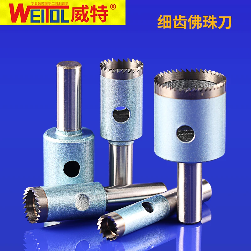 WeiTol 1 pcs CNC Milling Cutter Fine tooth Buddha Beads Ball Bit Tungsten carbide Wooden Para tool round bead knife barrel
WeiTol 1 pcs CNC Milling Cutter Fine tooth Buddha Beads Ball Bit Tungsten carbide Wooden Para tool round bead knife barrel