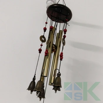 Creative gift metal tubes feng shui coins wind chime solid wood bronze wind chimes outdoor hanging decoration crafts home decor
Creative gift metal tubes feng shui coins wind chime solid wood bronze wind chimes outdoor hanging decoration crafts home decor