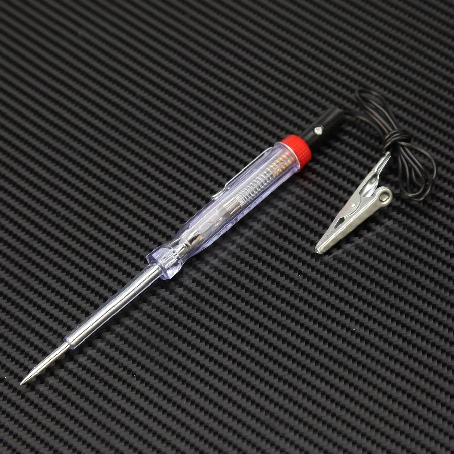 Car Motorcycle Electric Circuit Tester Pen DC 6-24V Auto Vehicle Gauge Test Repair Tools Voltmeter Electronic Dianostic-tool
Car Motorcycle Electric Circuit Tester Pen DC 6-24V Auto Vehicle Gauge Test Repair Tools Voltmeter Electronic Dianostic-tool