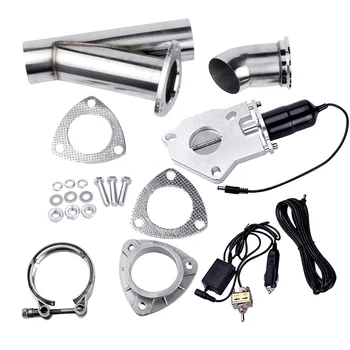 2.0"2.25"2.5"3.0" Exhaust System Exhaust Catback Downpipe Cutout E-Cut Valve Cut Out Muffler With Manual Switch
2.0"2.25"2.5"3.0" Exhaust System Exhaust Catback Downpipe Cutout E-Cut Valve Cut Out Muffler With Manual Switch