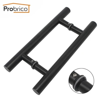 Probrico Glass Door Handle Hotel Office Door Pulls Sliding Barn Door Knob Black Stainless Steel Modern Large T Bar Hidden Screws
Probrico Glass Door Handle Hotel Office Door Pulls Sliding Barn Door Knob Black Stainless Steel Modern Large T Bar Hidden Screws