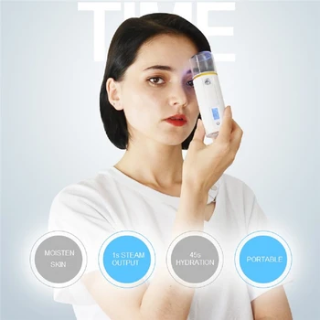 30ml Facial Care Tools Portable Nano Mist Sprayer Facial Nebulizer Steamer Moisturizing Skin Care USB Spray Beauty Instruments n
30ml Facial Care Tools Portable Nano Mist Sprayer Facial Nebulizer Steamer Moisturizing Skin Care USB Spray Beauty Instruments n