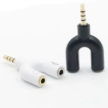 Centechia 1PC white 3.5mm Earphone Headphone M 1 to 2 Dual For Audio Splitter Cable U Shape Adapter Jack for Couple Lover
Centechia 1PC white 3.5mm Earphone Headphone M 1 to 2 Dual For Audio Splitter Cable U Shape Adapter Jack for Couple Lover