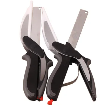Smart Multi-Function Clever Scissors Cutter 2 in 1 Cutting Board utility cutter Stainless Steel Ourdoor Smart Vegetable Knife
Smart Multi-Function Clever Scissors Cutter 2 in 1 Cutting Board utility cutter Stainless Steel Ourdoor Smart Vegetable Knife