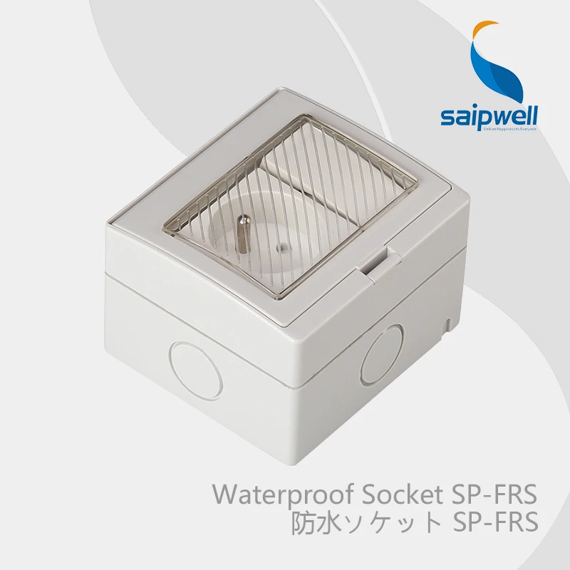 Saipwell Electrical Plugs & Sockets IP55 waterproof switch and socket Wall Mounting French Style (SP-FRS)
Saipwell Electrical Plugs & Sockets IP55 waterproof switch and socket Wall Mounting French Style (SP-FRS)