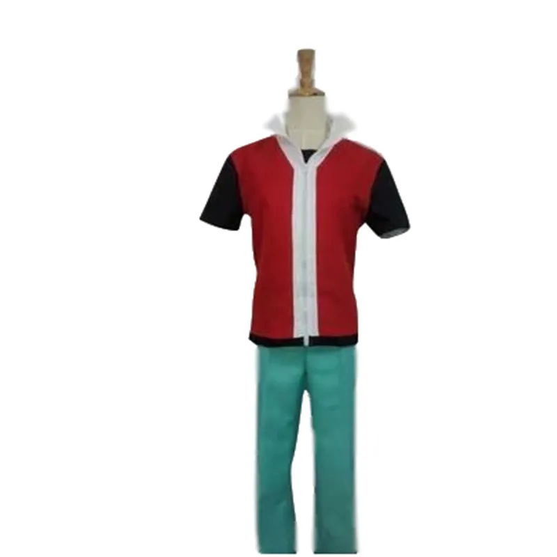 Anime Pokemon Trainer Red Cosplay Costume Custom Made Any Size with Hat Full Set
Anime Pokemon Trainer Red Cosplay Costume Custom Made Any Size with Hat Full Set