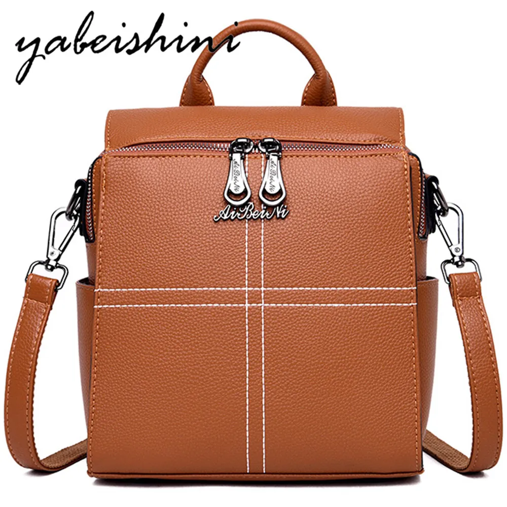 Woman travel Backpacks Genuine Leather Backpack Female High Quality Schoolbag Backpack Women's Mochilas Sac a Dos Shoulder Bags
Woman travel Backpacks Genuine Leather Backpack Female High Quality Schoolbag Backpack Women's Mochilas Sac a Dos Shoulder Bags