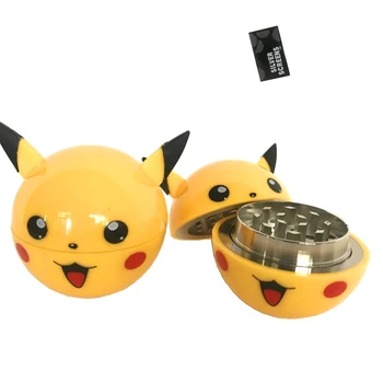 Hot 3parts Pikachu Herb Grinder Weed Metal Zinc Alloy Smoke Tobacco Crusher for Water Pipe Hookah Drop Ship Pokemon Go Pokeball
Hot 3parts Pikachu Herb Grinder Weed Metal Zinc Alloy Smoke Tobacco Crusher for Water Pipe Hookah Drop Ship Pokemon Go Pokeball
