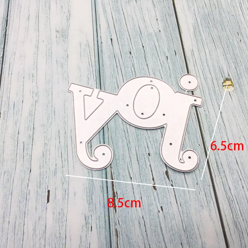 Joy Letters Words Metal Cutting Dies Stencils For DIY Scrapbooking Decorative Embossing Handmade Die Cutting Template New Design
Joy Letters Words Metal Cutting Dies Stencils For DIY Scrapbooking Decorative Embossing Handmade Die Cutting Template New Design