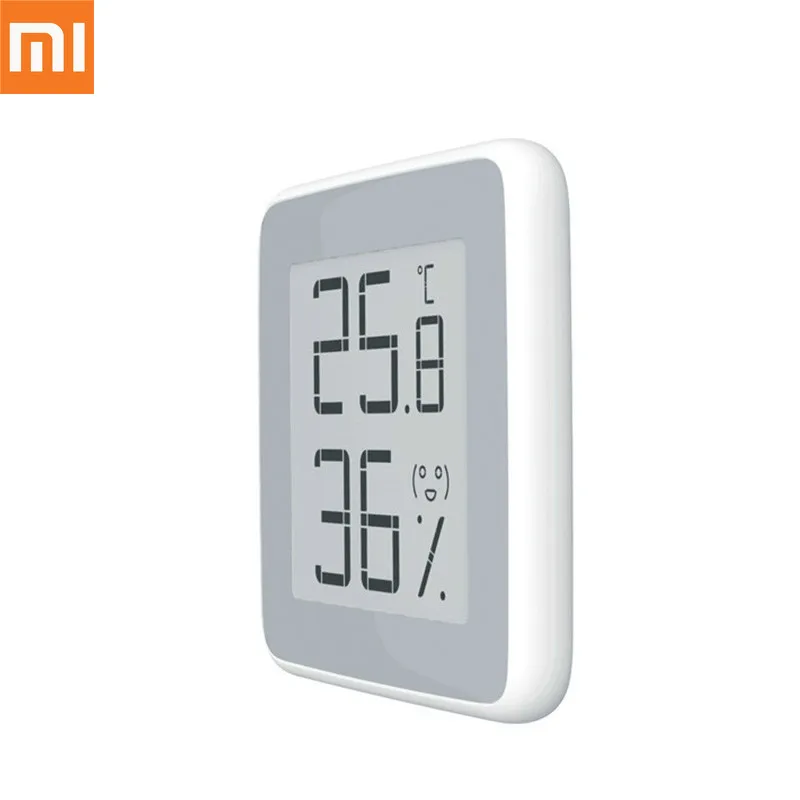 Xiaomi miaomiaoce Smart Thermometer Hygrometer Temperature Humidity Sensor with LCD Screen Digital E-ink electronic ink screen
Xiaomi miaomiaoce Smart Thermometer Hygrometer Temperature Humidity Sensor with LCD Screen Digital E-ink electronic ink screen