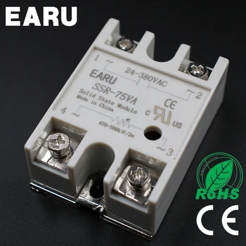 1pcs Solid State Relay Module SSR-75VA 75A 500K ohm TO 24-380V AC SSR 75VA Resistance Regulator
1pcs Solid State Relay Module SSR-75VA 75A 500K ohm TO 24-380V AC SSR 75VA Resistance Regulator