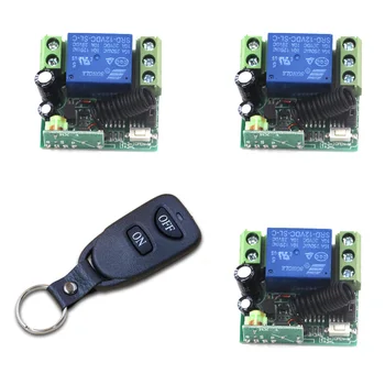 RF Wireless 12V 10A Remote Control Light Switch Radio Control Switch 1CH 1 CH Relay Receiver Transmitter Learning Code
RF Wireless 12V 10A Remote Control Light Switch Radio Control Switch 1CH 1 CH Relay Receiver Transmitter Learning Code